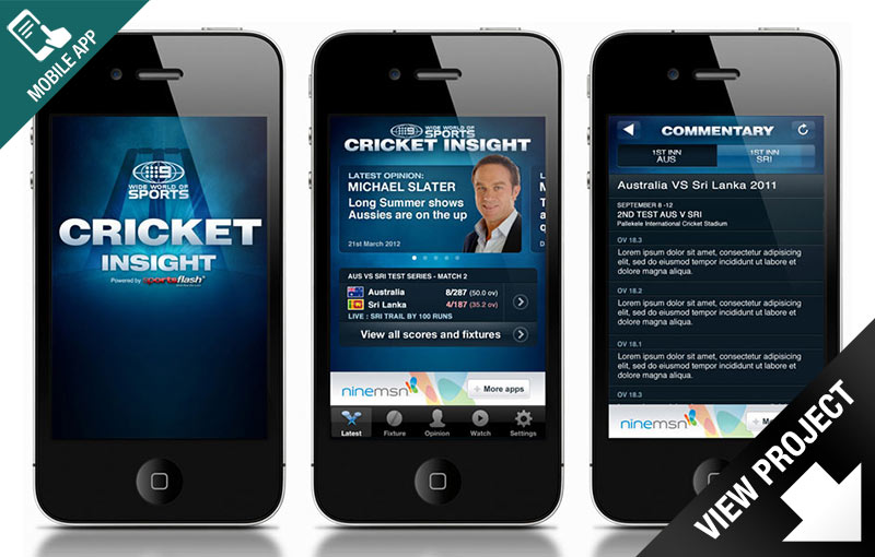 Cricket Insight Smartphone App